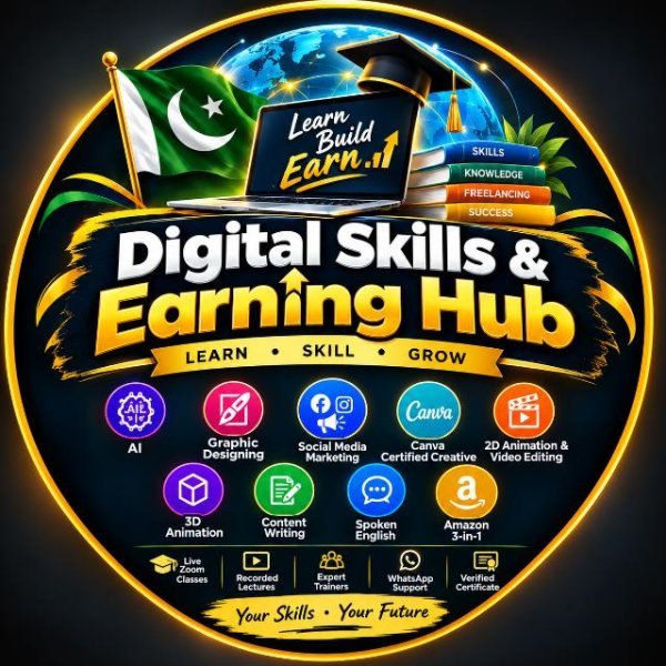 💻 Digital Skills & Earning Hub Pakistan 🇵🇰