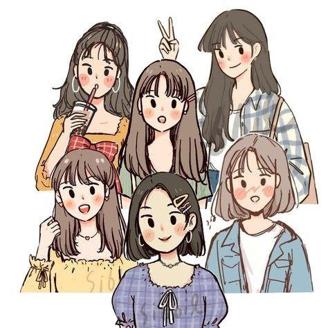Girls chatting 😍